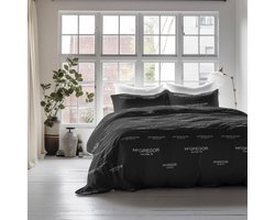Dekbedovertrek McGregor - Antraciet 2 persoons 200x220