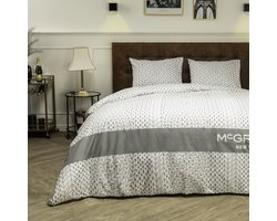 Dekbedovertrek McGregor - Katoen - Roosevelt - Lichtgrijs