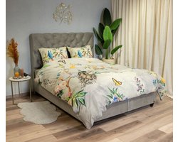 Dekbedovertrek Peacock Light 2-Persoons 200x200/220 - 100% Katoen