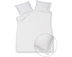 Dekbedovertrek Pure 83 White 140x220 Cm