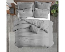 Dekbedovertrek set - Beddengoed set - Slaapkamer aankleden - 600 draadtelling Egyptisch katoen - 140 cm x 200 cm