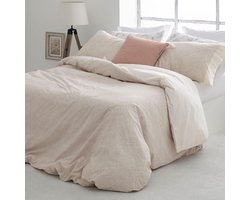Dekbedovertrek Set - Beddengoed - Slaapkamer Inrichting - Zacht Katoen Polyester - 180x200 cm - Rotan