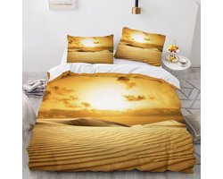 Dekbedovertrek Set - Kingsize Beddengoed - Slaapkamer Decoratie - Hoge Kwaliteit Polyester - 240x260cm - Landschap Print