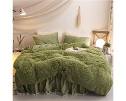 Dekbedovertrek set - Warm en luxe - 1 stuk - Diverse kleuren - 100% microvezel-pluche