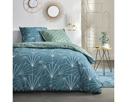 Dekbedovertrek - TODAY - Sunshine 0.13 - 240x260cm - 2 persoons - Bedrukt - 57 thread count katoen