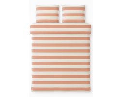 Dekbedovertrek - Vt wonen - Bold stripe pastel dekbed - Tweepersoons - dekbedovertrek 240 x 200/220 cm - dekbed