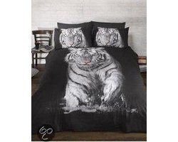 Dekbedovertrek Witte Tijger Tweepersoons