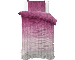 Dekbedovertrek Wood Fresh 140x200 1 kussenslopen pink
