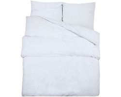 Dekbedovertrekset | Beddengoed lichtgewicht 220x240 cm microvezel wit