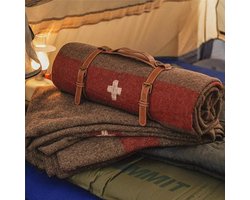 Deken 100% Wol - 140x200cm Kleed - Woldeken - Plaid 1 persoons