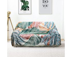 Deken boho-stijl, boho-stijl, woondeken, sprei, 130 x 180 cm, 100% handgeweven katoen, dubbelzijdig gebreid, kwastjes, woondeken, sofadeken, vintage Indiase decoratie voor kamer, bank, bed, stoel