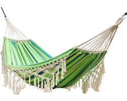 Deken met spreidstok - Buitenkleed - Ontspannen Buiten - Met houten spreidstok - 200 x 150 cm - Creme