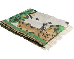 Dekken jungle luipaard 170x130cm Kare Design
