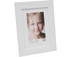 Deknudt Frames Basic, breed wit, hout fotomaat 70x100 cm