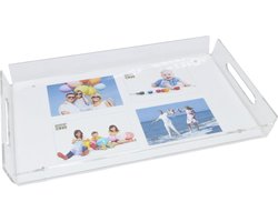 Deknudt Frames design dienblad - S58RJ7 E - transparant - kunststofglas