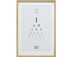 Deknudt Frames fotolijst - eik met passe-partout - 40x60 cm / 50x70 cm