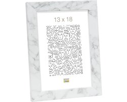 Deknudt Frames Fotolijst - Marmerlook - S45SR1 - Fotomaat: 13x18 cm