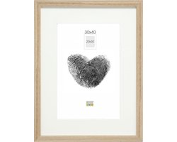 Deknudt Frames fotolijst - naturel - passe-partout - 20x30 / 30x40 cm