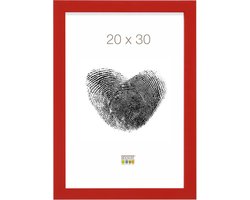 Deknudt Frames Fotolijst - Rood - S45SK4 - Fotomaat: 20x30 cm