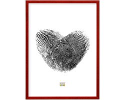 Deknudt Frames fotolijst S41JL4 - hout - rood - foto: 29,7x42 cm (A3)
