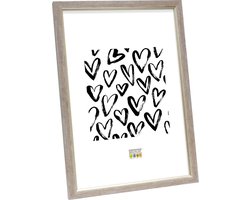 Deknudt Frames fotolijst S46AF3 - beige schilderlook - biesje - 10x15