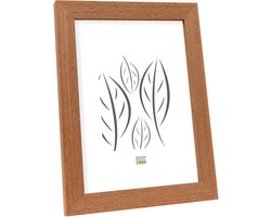 Deknudt Frames fotolijst S46BH4 - rood-bruine houtkleur - foto 40x50