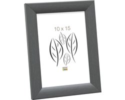 Deknudt Frames fotolijst S54SF7 - grijze schilderlook - hout - 10x15cm