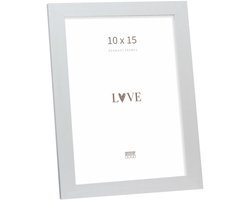 Deknudt Frames Fotolijst - Zilver - S44CD1 - Voor foto: 10x15 cm