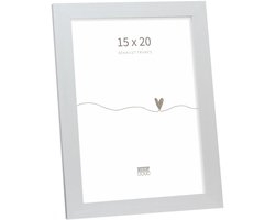 Deknudt Frames Fotolijst - Zilver - S44CD1 - Voor foto: 15x20 cm