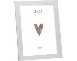 Deknudt Frames Fotolijst - Zilver - S44CD1 - Voor foto: 18x24 cm