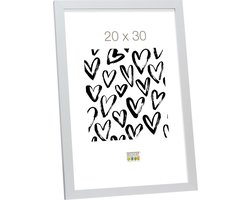 Deknudt Frames Fotolijst - Zilver - S44CD1 - Voor foto: 20x30 cm