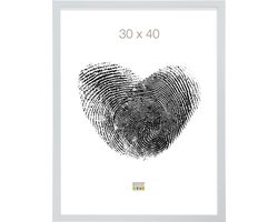 Deknudt Frames Fotolijst - Zilver - S44CD1 - Voor foto: 30x40 cm