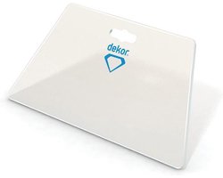 Dekor Transparante Spatel 23 CM - Behangspatels - Geschikt voor Behang - Lijm - 230 mm