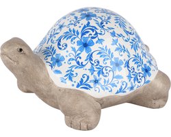 Dekoratief | Schildpad 'Royal Delft', keramiek, 25x16x13cm | A250966
