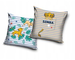 Dekoratieve Pluche Kussensloop Leeuwenkoning Simba 40x40 cm