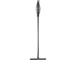 Deksellifter Braadpan - Dekselhouder Dutch Oven - Veilig Deksel Optillen - Hittebestendig Metaal - 42 cm - Zwart