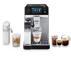 De’Longhi Eletta Ultra - volautomatische espressomachine met 50 recepten, LatteCrema Hot & Cool en Silent Technology - Metaal - ECAM470.85.MB