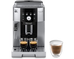 De'Longhi Magnifica S Smart ECAM250.23.SB - Volautomatische espressomachine met 4 one-touch recepten en melkstoompijpje - Zilver/zwart
