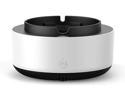 Deluqse Rookloze Asbak met Afzuiging – Ion Filter – Wit