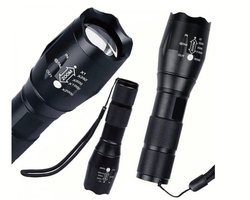 Deluxa Militaire Led Zaklamp Met Zoomfunctie - Tot 1000 Meter Zichtbaarheid