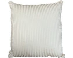 Deluxe satijnen kussens met vulling - zacht en luchtdoorlatende kussens - vormbehoudend - kussensloop 40 x 40