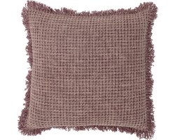 Delva Cushion, Rose, Cotton