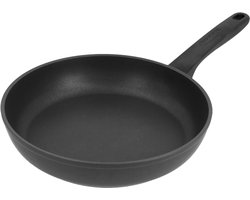 Demeyere Alu Bistro 3 Duraslide Koekenpan – 24 cm Bakpan Uit Aluminium – Non Stick Braadpan Geschikt Voor Alle Warmtebronnen Inclusief Inductie – Traditionele Antikleeflaag Uit Drie Lagen Die Weinig Vetstof Vereist