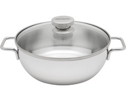 Demeyere Apollo Sauteerpan - Met glazen deksel - 28 cm