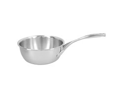 Demeyere Atlantis 7 conische sauspan 18cm + gratis duoklopper Cuisipro
