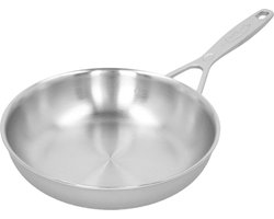 Demeyere - Industry 5 Koekenpan 24 cm - RVS- Dichte Rand
