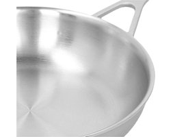Demeyere - Industry 5 Koekenpan 28 cm - RVS - Dichte rand