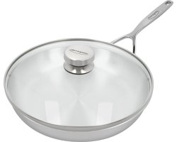 Demeyere Multiline 7 Koekenpan - 28 cm -met glazen deksel