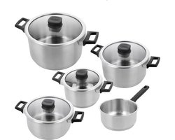 Demeyere - Pannenset - Comfort 3 - Vintage - 5-delig ( Geschikt voor inductie )