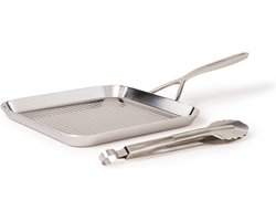 Demeyere Specialties Grillpan - 28 x 28 cm - RVS